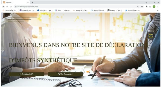 Projet Application de Déclaration d'Impôts